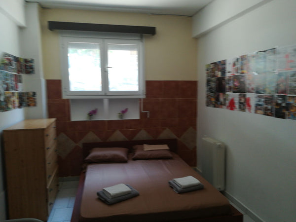 simple apartment which is located 10 minutes walk from the metro.<br />Floor: -1 Athens, Greece student's apartment near Hilton Entire rental unit vacation rental 25989917
