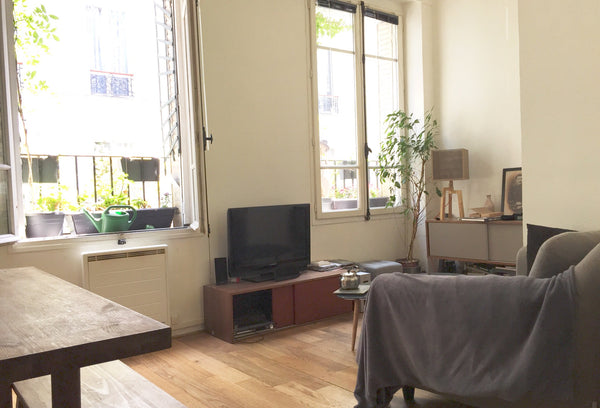 Comme une petite maison ! Deux pièces en duplex avec terrasse ensoleillée  au cœ France Montmartre, sunny flat with terrace Entire rental unit vacation rental 6428513