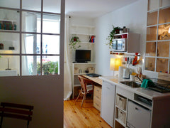 Located in a small, flowered, quiet and historical spot, wher the poet Jacques P Paris, France Charming sunny studio in Montmartre Private room in rental unit vacation rental 5694356
