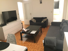 Une décoration sobre et moderne avec tout l'électroménager requis, ainsi que l'é Paris, France Cosy flat, 16th arrondissement, 5min Tour Eiffel Entire rental unit vacation rental 21002073