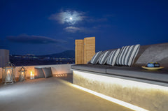 This lovely fully furnished contemporary house is situated in Akrotiri village i  Enjoy Sunsets Fully Equipped 2BR House-Rooftop Lounge+Panoramic View Cycladic home vacation rental 32351916