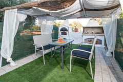 This lovely ground floor flat is surrounded by a terrace and a garden is fully e Chania, Greece Cozy Family Home steps from the Beach Entire guest suite vacation rental 19909913