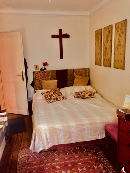 Belle chambre de 12 m2, grand lit spacieux, accès aux salon, cuisine équipée ave Paris, France Cosy room in Paris Private room in rental unit vacation rental 10159836