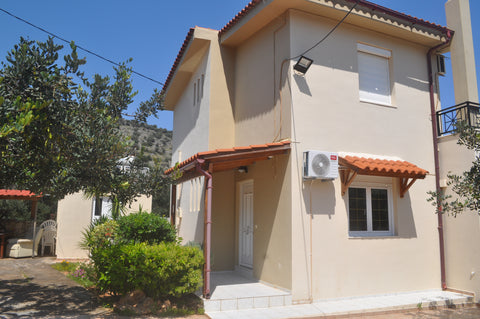 a complete house of two floors and 100 square metres with garden, barbecue,  mou Nea Alikarnassos, Greece VILLA TZORTZI private house sea and mountain view Entire villa vacation rental 49024047