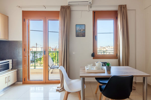 The apartment can accommodate 2 people.There is a spacious living room with a ki Heraklion, Greece Konstantinos Residences2 Entire condo vacation rental 51043384