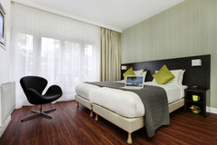 The Studio offers ample space with the choice of double or twin beds. The modern Brussels, Belgium Citadines Sainte-Catherine Brussels, Studio Room in aparthotel vacation rental 53178596