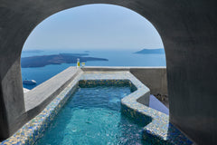 Our cave villa comes with sentimental value as it belonged to our grandmother. D Greece Cave Villa,Caldera View,Outdoor Heated Plunge Pool Cycladic home vacation rental 7757996