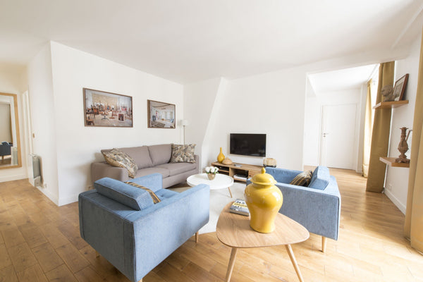 <p>Elegant 84 sqm apartment, honey color, with three bedrooms, three bathrooms,  Paris, France Nectar, 3br/3ba, 6 people Entire rental unit vacation rental 10110180