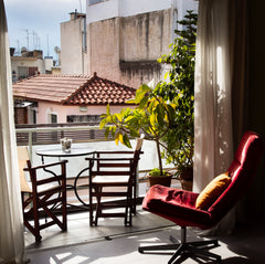 A cozy, happy and bright place at a quiet street in Koukaki, one of the most liv Athens, Attica, Greece Next to Acropolis colorful and cheery apartment Entire condo vacation rental 6830986