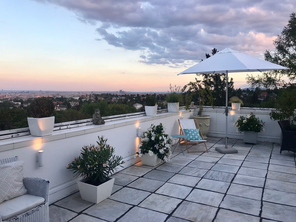 Beautiful designer studio with an amazing terrace overlooking Vienna.<br />In on Vienna, Austria Dream Studio with amazing Terrace! Stunning view ! Entire rental unit vacation rental 34876910