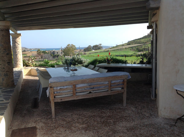 It is a traditional stone house in the Adam's domain surrounded of olive trees a Paros, Greece Stone house A in a vineyard close to the sea Entire home vacation rental 17579445