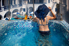 Double Superior Hydromassage is a romantic apartment best choice for young coupl Perissa, Greece Roula Villa Double Superior Hydromassage Private room in serviced apartment vacation rental 39549464