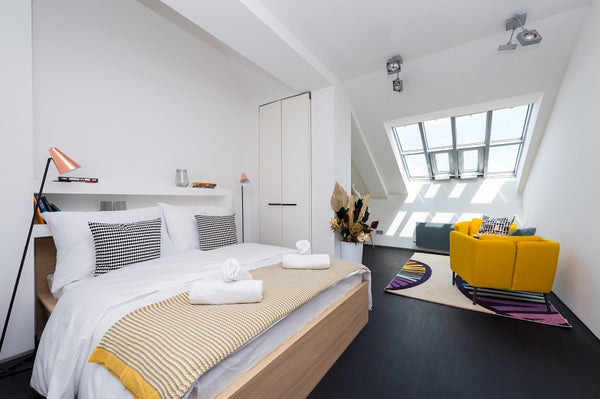 Our modern apartment is located in the centre of Prague. Just 5 minutes on foot  Chicago, IL Old Town Designer Apartment 2 BDR Entire rental unit vacation rental 23084642