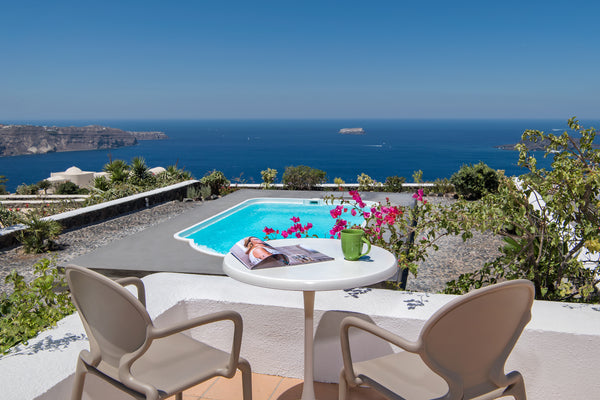 Enjoy the stunning caldera views but from a secluded spot on the island that fee  Ananda Retreat 2 Bedroom Villa M private pool Entire villa vacation rental 14035198