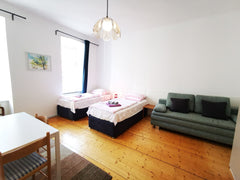 PLEASE READ<br />Classical Viennese Old Building - Budget Apartment!<br /> <br / Vienna, Austria NEW BEDS!Close to City Center - Mariahiflerstrasse Entire rental unit vacation rental 22505614