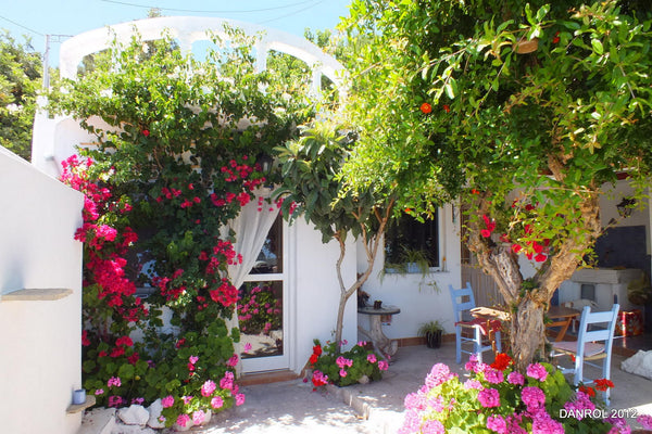 Idéalement située au sud de la Crète, dans un village typique de montagne près d Paris, France Mer, montagne, bougainvilliers et citronniers... Cycladic home vacation rental 2330790