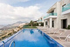 Lounge on a sunny terrace and look out past an infinity pool to behold sweeping  Chania, Greece Poolside Villa with Spectacular Ocean Views Entire villa vacation rental 26734350