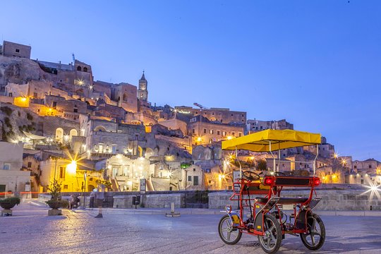 Grand Tour of the Stones in Electric Rickshaw  Private Tours and Travel Guide Europe Rome CITY Matera Destination Tour