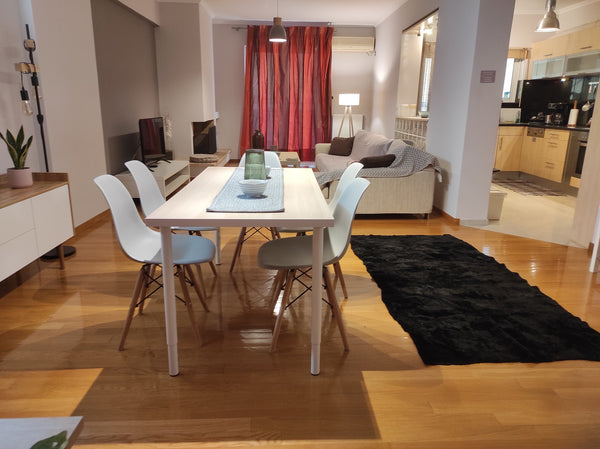 Loft apartment on the 4th floor, of minimal design, with wooden floors in every  Mitilini, Greece Modern & luxury 4th floor apartment near downtown Entire rental unit vacation rental 28269479
