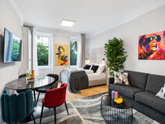 A gorgeous apartment based in the heart of Vienna with one separately accessible Vienna, Austria SKY9 One-and-a-half-Bedroom Viennese Style Entire condo vacation rental 630331656611065634