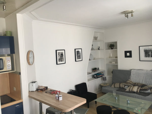 Appartement de 39m2 à la limite du 17ème / 8eme de Paris. <br />Cosy, décoration Paris, France Appartement 17e Paris - au coeur du Triangle D'or Private room in rental unit vacation rental 21287956