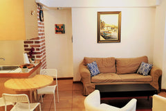 A uniquely designed apartment with a spacious tranquil patio. Best location! Nex Tel Aviv-Yafo, Israel "Melissa" - a lovely apartment & patio, Varnava Entire rental unit vacation rental 49518565