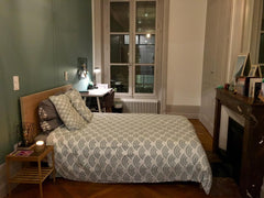 Chambre privée dans un appartement rénové récemment avec goût. La chambre est id Lyon, France Chambre double avec sdb privée au cœur de Lyon Private room in rental unit vacation rental 39541946