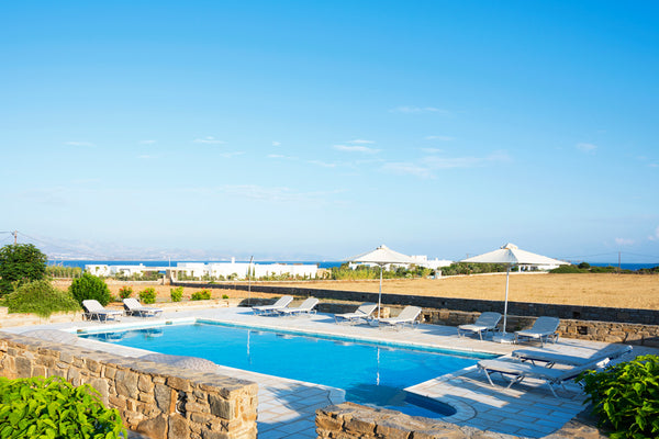 Part of a small and very private compound of 6 houses located just a few minutes Paros, Greece Villa Galliard near Ampelas! Cycladic home vacation rental 42057191