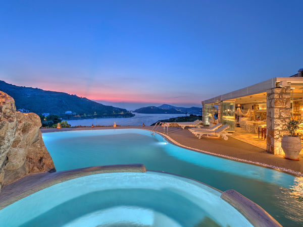 Our traditional Greek houses are made stone by stone by Christos' hand and are d Patmos, Greece Eirini Luxury Hotel Villas-One bedroom villa Entire villa vacation rental 2452026