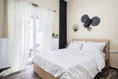 The studio is 18 square meters. Inside the room is located the double-bed, as we GR A comfortable small studio nearby Acropolis 3 Entire rental unit vacation rental 33396369