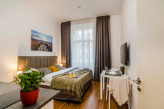 This modern studio with free parking is located in a very popular and vibrant ar Hlavní město Praha, Czechia Studio near Peace Square Prague by Michal&Friends Entire rental unit vacation rental 47918018