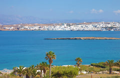 Traditional Cycladic architecture, stunning sea view,  overlooking the famous ba Athens, Greece Paros Naoussa "Playera" GFL floor seaview bungalow Entire rental unit vacation rental 31928352