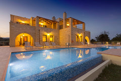 Traditional Stone Villa is a lovely building which consists of two 3-bedroom vil Chania, Greece Traditional Stone Villa, 6 BD, 6 BA, private pool Entire villa vacation rental 34405359