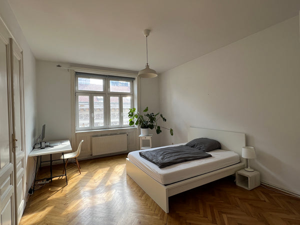 Ich vermiete ein Zimmer von meiner Wohnung. Das Zimmer hat 23m2 und ist vom Vorz Vienna, Austria Charmante Altbauwohnung Wien Private room in rental unit vacation rental 709940132532936382