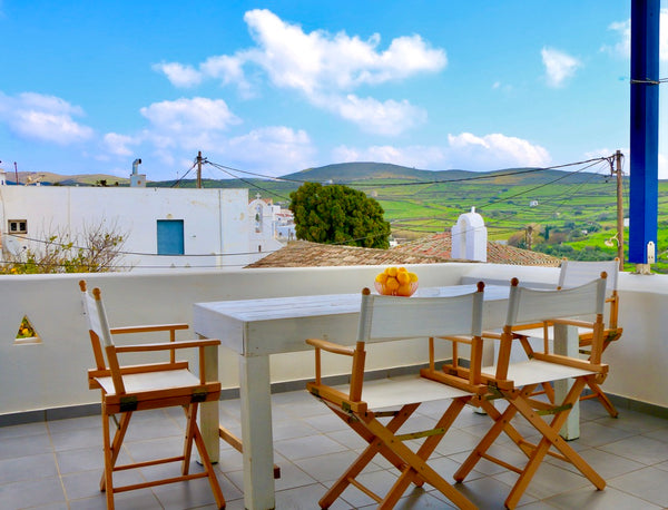 Enjoy Greek sun and crystal blue waters in a relaxing summerhouse in the picture Greece Ταξιάρχης Cycladic home vacation rental 49515855