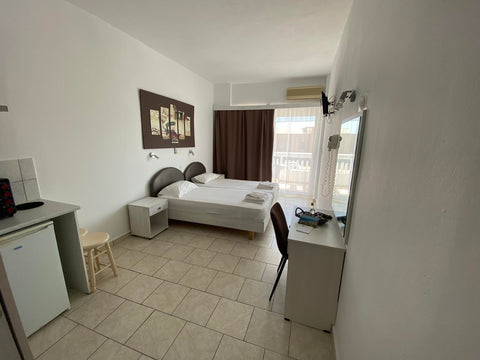 Beautiful apartment next to the beach Kato Stalos, with kitchen and view at the   Elpol rentalrooms.On Agia Marina next to the beach Entire rental unit vacation rental 665209596776078186