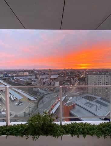 Appartement entier situé a Brussels West . L'appartement possède une terrasse à  Sint-Jans-Molenbeek, Belgium Brussels West Side Entire rental unit vacation rental 46094767