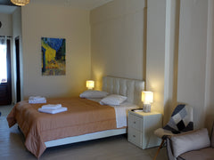 A quiet and spacious apartment with private balconies offering a wonderful view  Greece Alkyoni - Firostefani Villa Entire home vacation rental 37162745