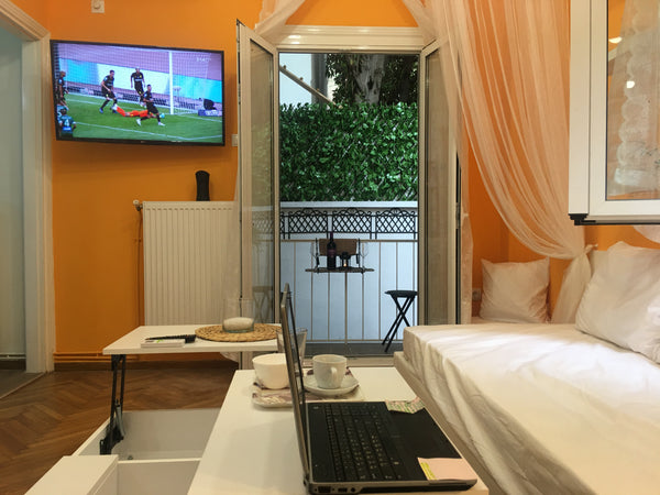 This unique gem in the center of Athens renovated Studio,  you can find and use  Larnaca, Larnaca, Cyprus Horizon Amalthea studio Apt Entire rental unit vacation rental 45793071