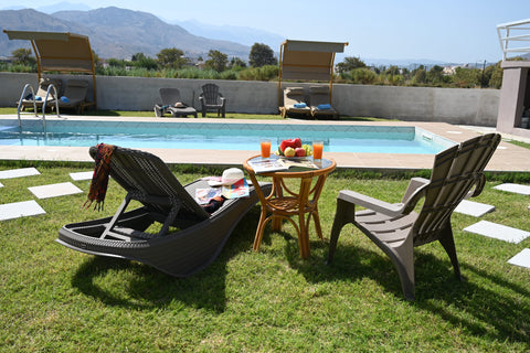 Best time to injoy your holidays<br /><br /><b>The space</b><br />We give for re Dramia, Greece Villa "Nikos Crete" privet pool, BBQ, near sea Entire villa vacation rental 677605376802804303
