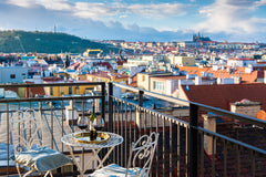 This brand new apartment is absolutely stunning! It's in the very heart of Pragu Prague, Czechia Best possible view in Prague ♛ roofTOP apartment Entire rental unit vacation rental 42339782