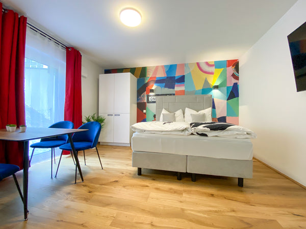 The creative furnishing style brings you into the creative flow that inspires yo Graz, Austria DAREBELL Apartment Calvigasse: Top 2 Entire rental unit vacation rental 640379440315115262