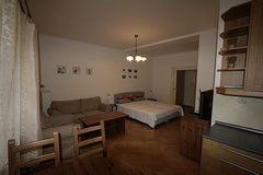 Prostorný apartmán o dispozici 2+kk, 50 m2, kapacita 4 lůžka, 3.nadzemní podlaží Czechia 0A. Anenská 220/13, Staré Město Entire rental unit vacation rental 32832072