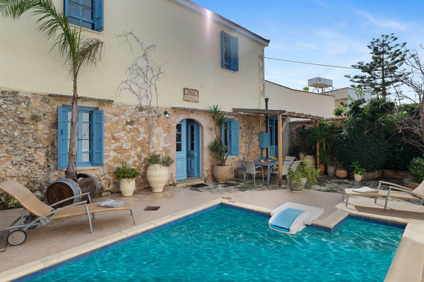 Relax in your very own secret garden and slice of paradise. Unwind in this uniqu Chania, Greece Epavlis Villa on the Hill Entire villa vacation rental 49665229