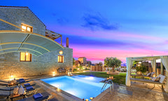 Exclusive style, sophisticated and enviable service may make it challenging for  London, United Kingdom Cretan Sunrise Villa Heated Pool Entire villa vacation rental 43576467