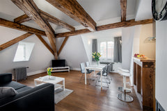 Best location in the historic city center 2 minutes walk to the famous Charles B Hlavní město Praha, Czechia Lovely  Loft apartment with magnificent views Entire rental unit vacation rental 20736120