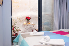 Luxury studio built in classic Greek island style. Features large double bed, ai GR Luxury studio in Greek island style Entire loft vacation rental 47463338
