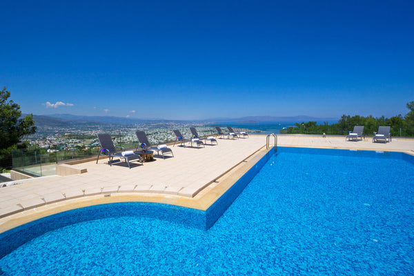 Golden Key Villa is a lovely 12-bedroom Villa with a sea view private pool of 55 Chania, Greece Golden Key Villa, 12 BD, 25 guests, private pool! Entire villa vacation rental 14600376