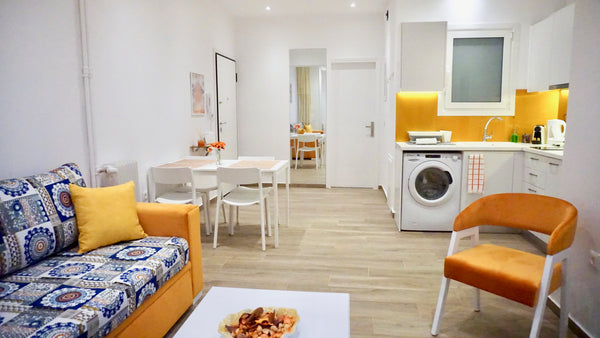 Feel like home in this lovely and cozy 55 sq. M. studio apartment in Athens, Loc Athens, Greece Spacious Peaceful Studio with  Garden Patio Entire rental unit vacation rental 28337826
