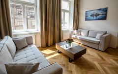 The Letna Garden Apartment suites/apartments <br />are featured with fully equip  Letna Garden 70m2 apartment. Netflix TV Entire serviced apartment vacation rental 35377433